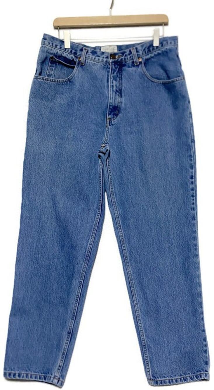 Great Land Trading Co Blue Jeans Size 36x32 100% Cotton Blue Denim